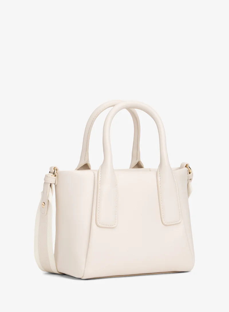TOMMY HILFIGER  Essential Metallic Logo Crossbody Tote Bag for Women | Best Price UAE